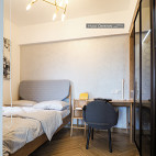 北欧风格之简单家~轻生活温馨卧室设计图