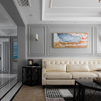 《陈院长雅居》美式客厅设计