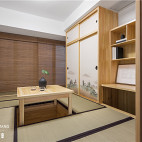 日式混搭书房设计图片