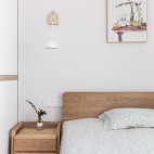 温暖的北欧风卧室壁灯图片