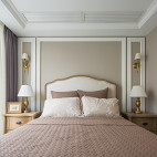 美式别墅卧室床头灯图片