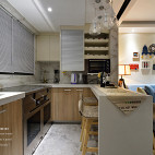 76平loft现代厨房设计图