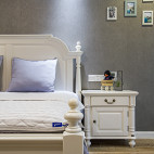 独墅苑美式卧室床头柜设计