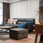 145㎡现代风二居客厅沙发图片