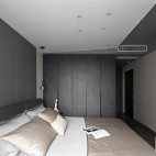 高品质现代次卧卧室实景图片