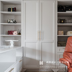 安然美式卧室储物柜设计