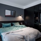 现代两居室卧室设计图片
