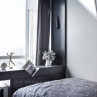 黑白灰中性风卧室设计