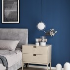 气质灰+蓝 融合美式与现代的优雅轻奢美宅_3704903