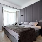 90平米现代简约—卧室设计图