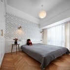 禾舍设计 极简浪漫轻法式，典雅精致美宅——卧室图片
