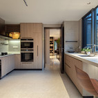 新中式实景大平层，充满仪式感的生活空间——厨房图片