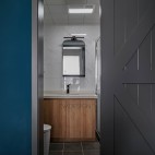 94平米现代简约——卫生间图片