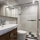 75平米中式古典——卫生间图片