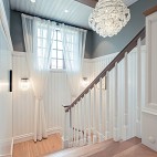 400平米美式经典——楼梯图片