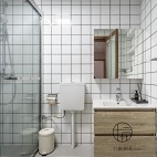 95平米日式风格——卫生间图片