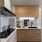 70平米现代简约—厨房设计图