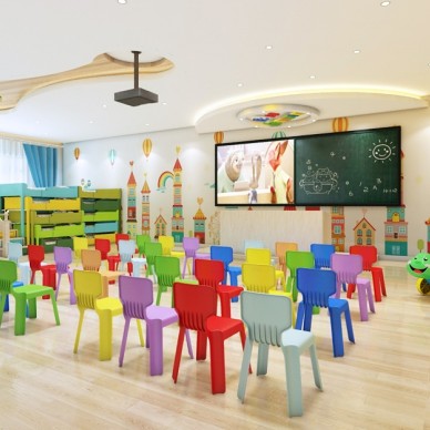 华夏未来2000平米幼儿园设计案_3865798