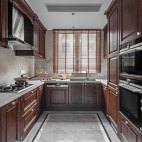 西溪明珠600平美式风格——厨房图片