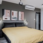 墨绿➕原木生态LOFT公寓--卧室图片