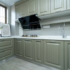 110平米旧房改造， 用简约北欧风变新家——厨房图片