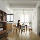 木色+白色，打造简单、温馨的日式小屋_3982829