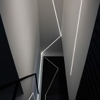 层叠光谱|镂空钢结构楼梯重塑光源_3985948