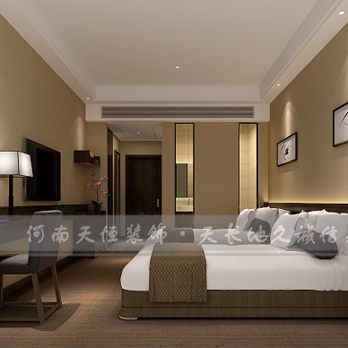 郑州酒店设计公司商务酒店设计案例_3997579