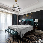 320平经典美式别墅-卧室图片