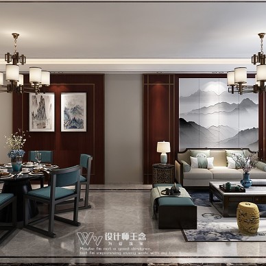 新中式风格设计-滨湖云谷项目设计_4020102
