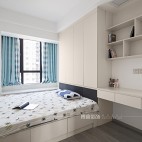 140平现代风格-卧室图片