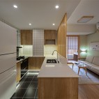 日式开放式厨房图片