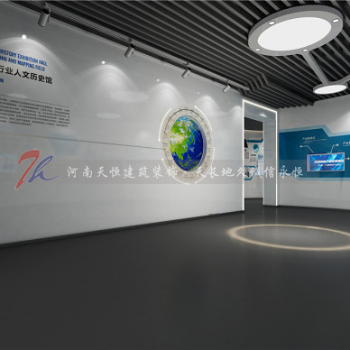 郑州展厅装修公司企业展厅设计理念融入其中_1600846451_4270803